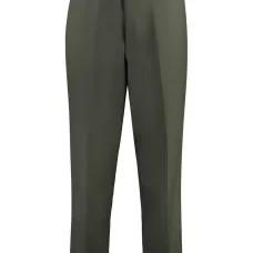 Прямые брюки с жатым эффектом