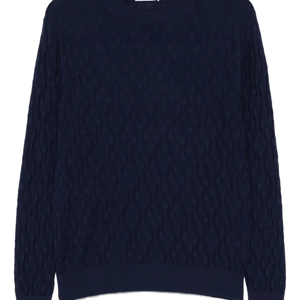 Жаккардовый свитер с узором