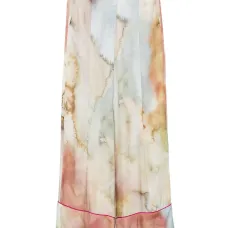 Брюки с принтом