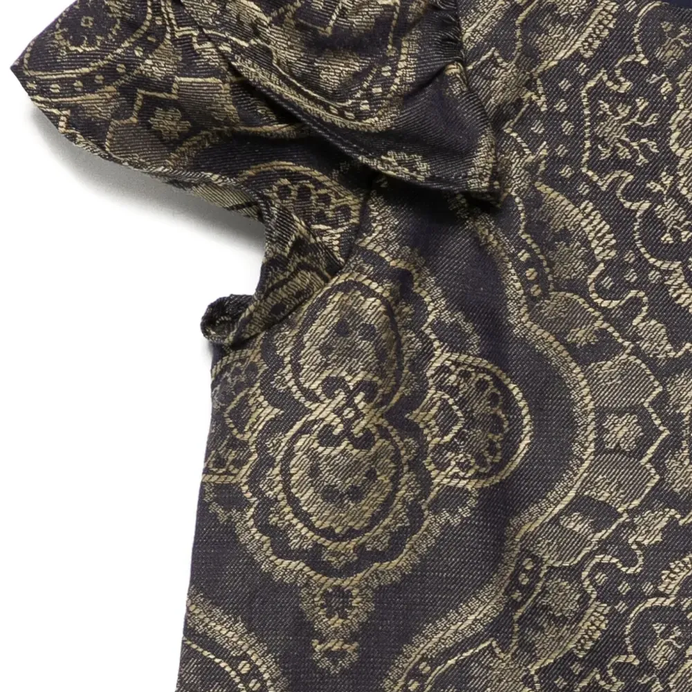 Жаккардовое платье damask