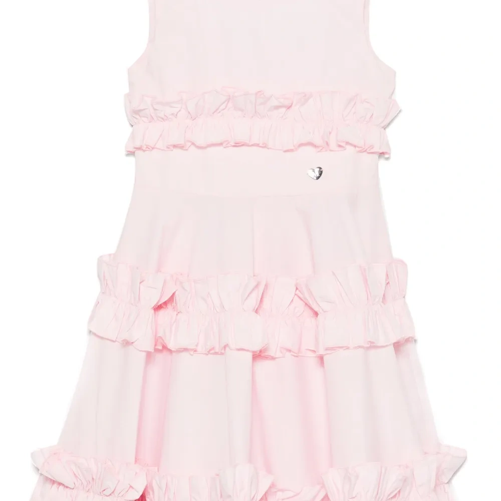 Платье с оборками