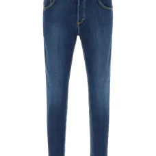 Джинсы с нашивкой-логотипом