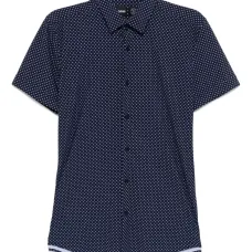 рубашка с графичным принтом