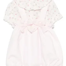 Комплект из топа и шортов с цветочным принтом