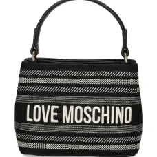 Logo-embroidered tote bag