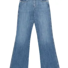 Джинсы с нашивкой-логотипом