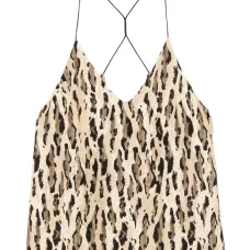 Топ с анималистичным принтом