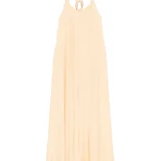 Платье макси с металлическим декором Платье макси с металлическим декором