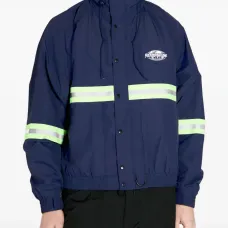 куртка с контрастными полосками