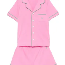 Комплект из топа и шортов с логотипом Polo Pony