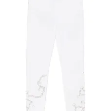 Джинсы со стразами