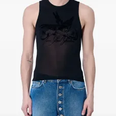 Топ Tattoo без рукавов