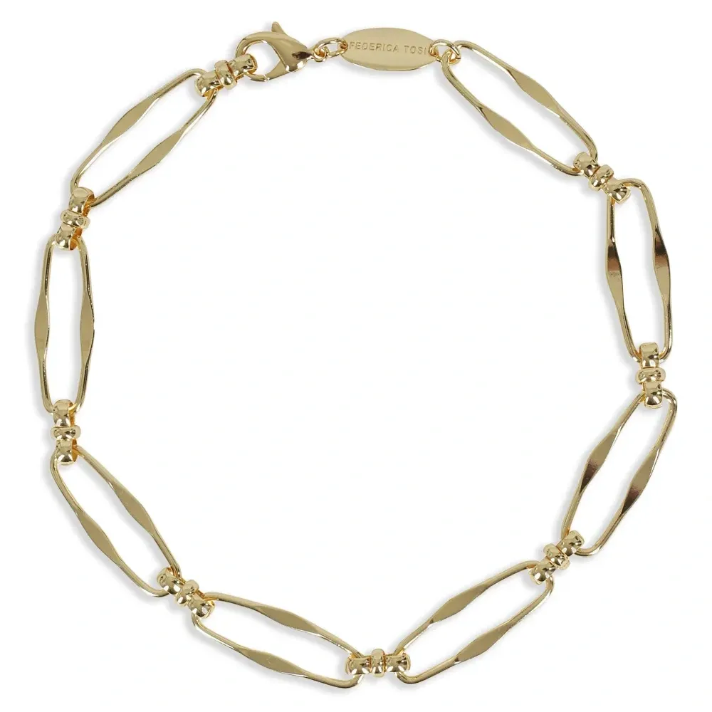 Позолоченное колье