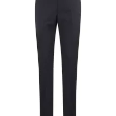 Wool straight-leg trousers