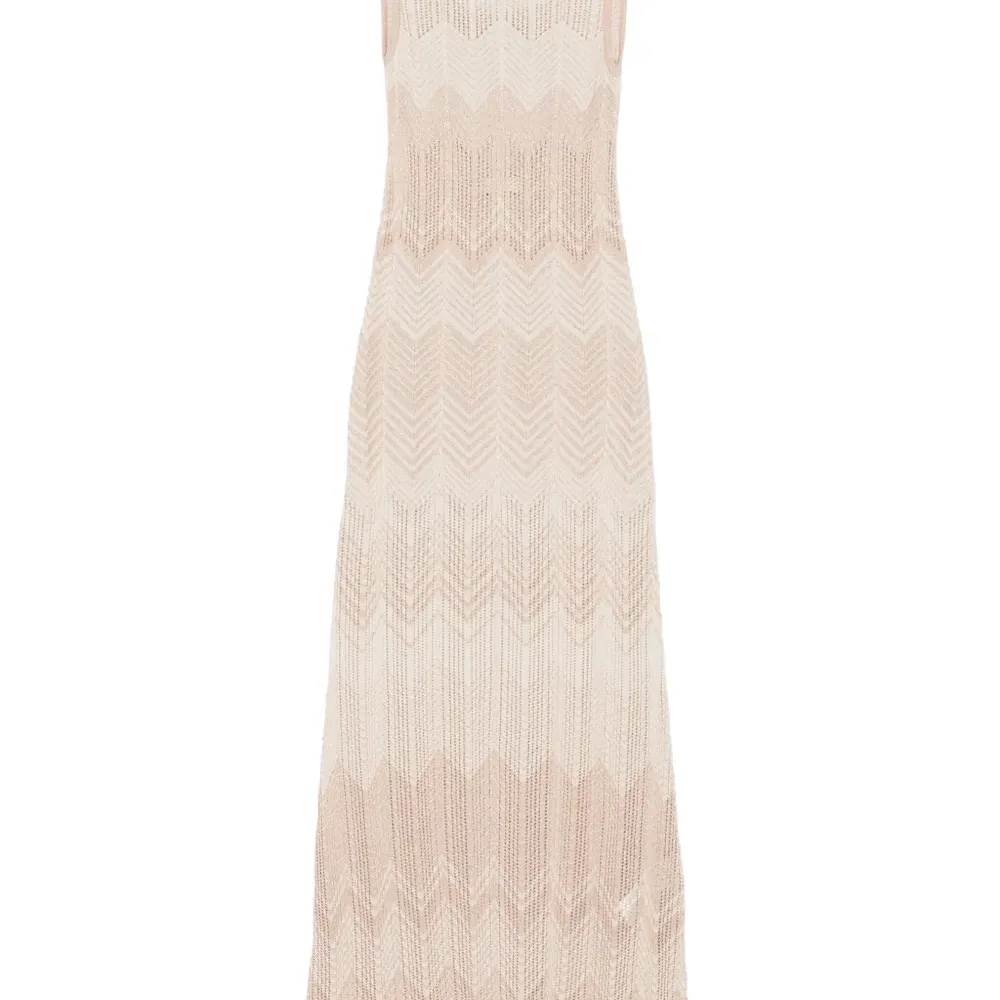 Платье макси с узором шеврон Платье макси с узором шеврон
