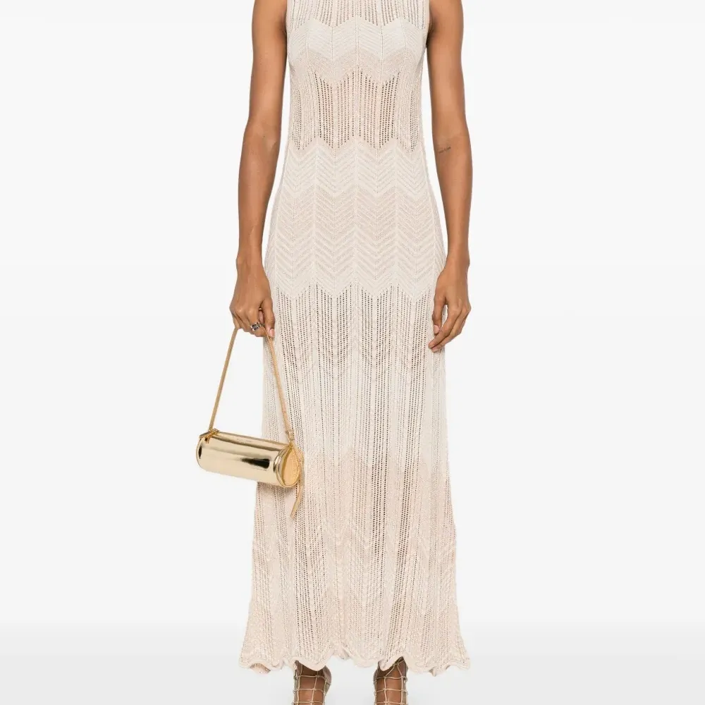 Платье макси с узором шеврон Платье макси с узором шеврон