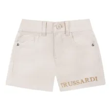 Шорты с вышитым логотипом