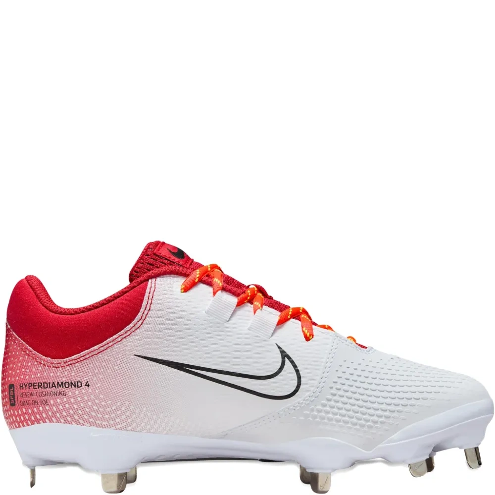 Кроссовки Hyperdiamond 4 Pro University Red /White