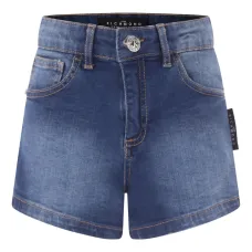 Джинсовые шорты с логотипом Джинсовые шорты с логотипом