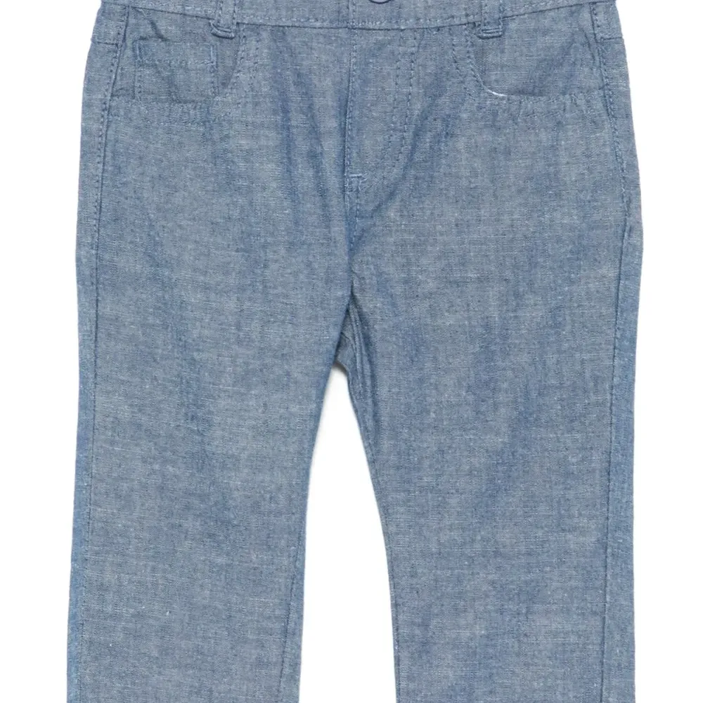 Брюки из ткани шамбре Брюки из ткани шамбре