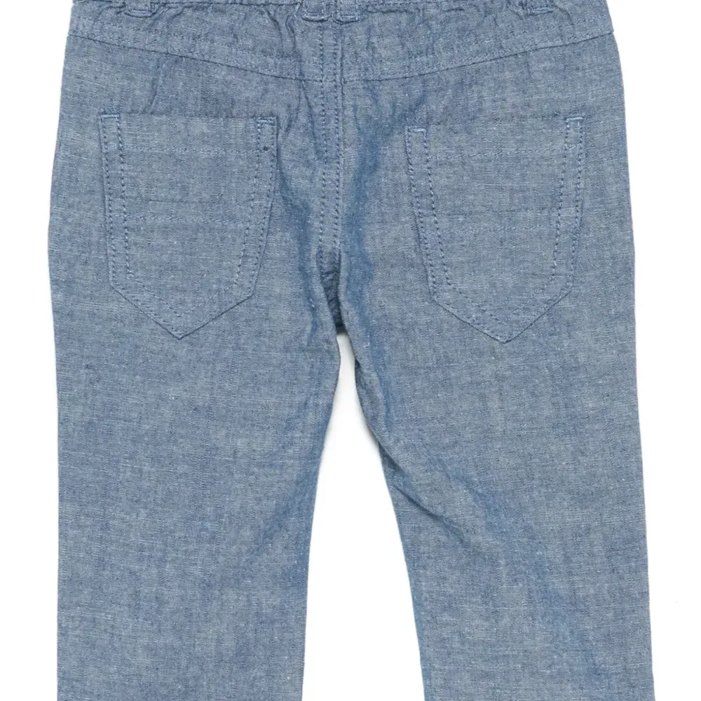 Брюки из ткани шамбре Брюки из ткани шамбре