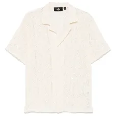 Рубашка в технике кроше