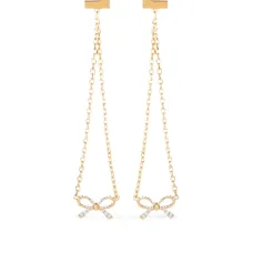 Серьги с логотипом