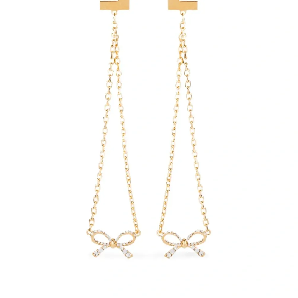 Серьги с логотипом