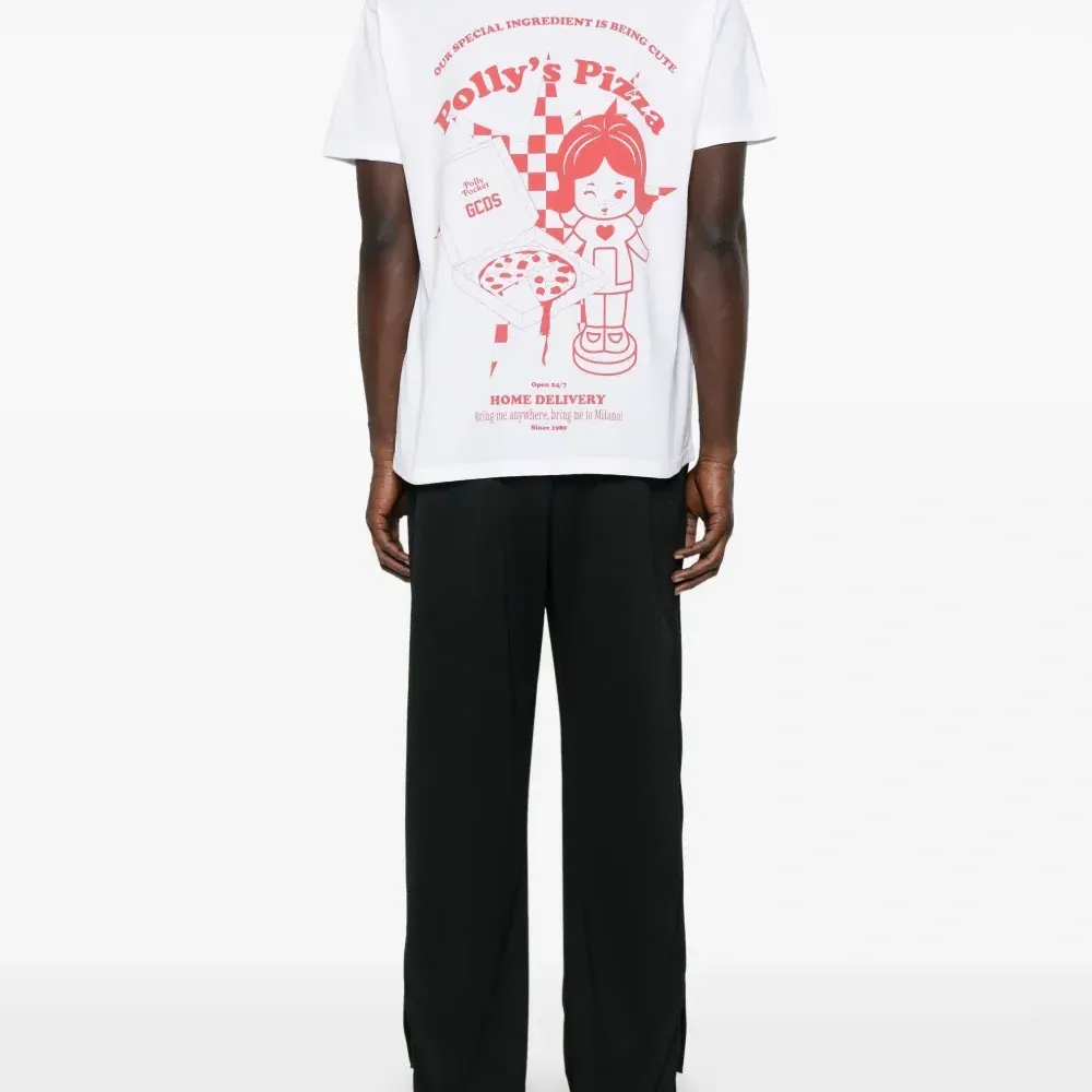 футболка Pizza из коллаборации с Polly Pocket