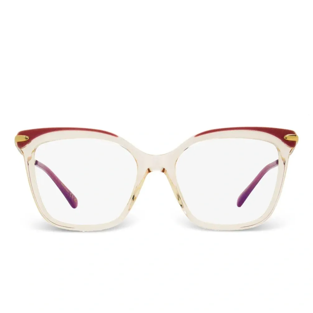 Очки в квадратной оправе