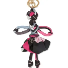 Шелковый брелок с принтом Iride Шелковый брелок с принтом Iride