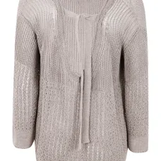 Свитер с открытой спиной