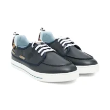 Кожаные кроссовки