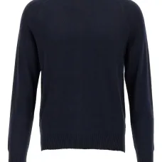 свитер с круглым вырезом