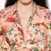 блузка с цветочным принтом