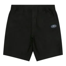 Шорты с нашивкой-логотипом