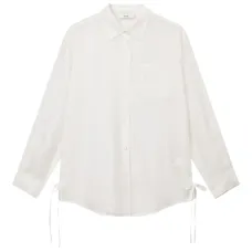 Рубашка на пуговицах с завязками