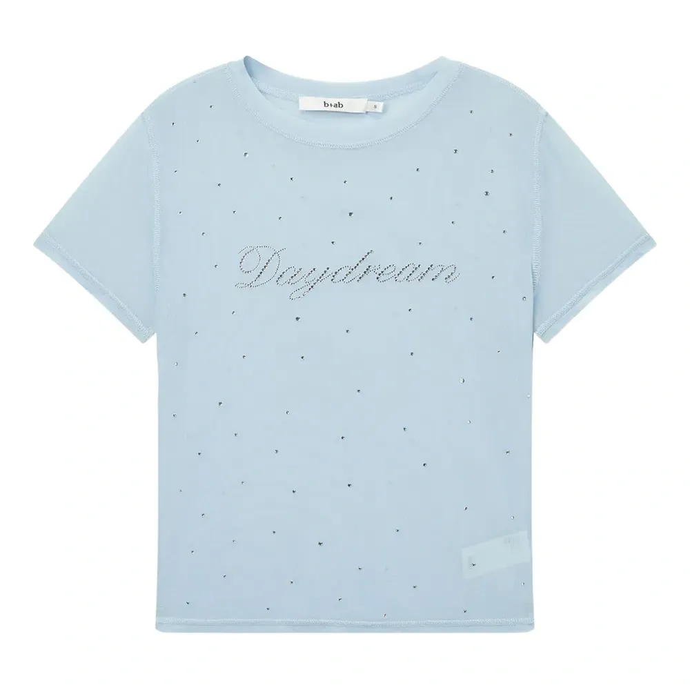 Футболка со стразами