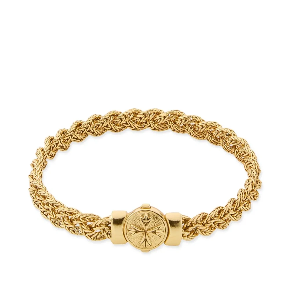 Плетеный браслет