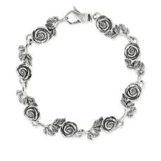 Браслет с цветочным декором