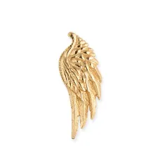 Серьга-гвоздик в форме крыла