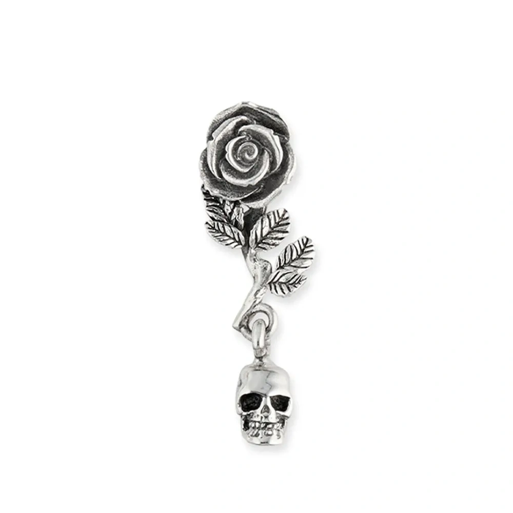 Серьга Rose and Skull Серьга Rose and Skull