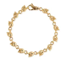 Браслет с декором в виде черепа Браслет с декором в виде черепа