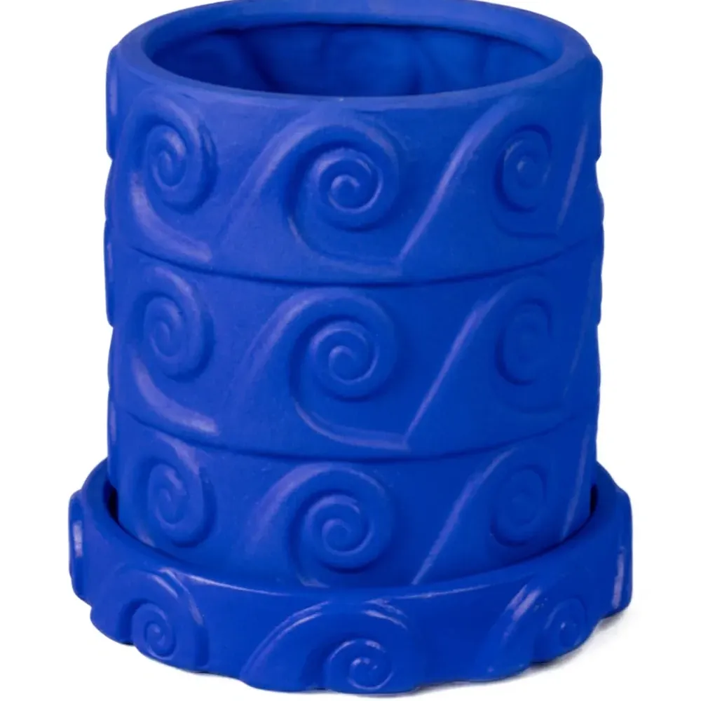 Цветочный горшок с узором