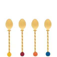 Набор Torchon из четырех десертных ложек Набор Torchon из четырех десертных ложек