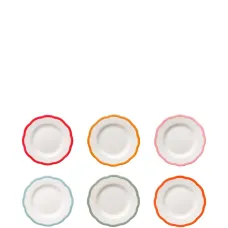 Набор Petalo из шести тарелок Набор Petalo из шести тарелок