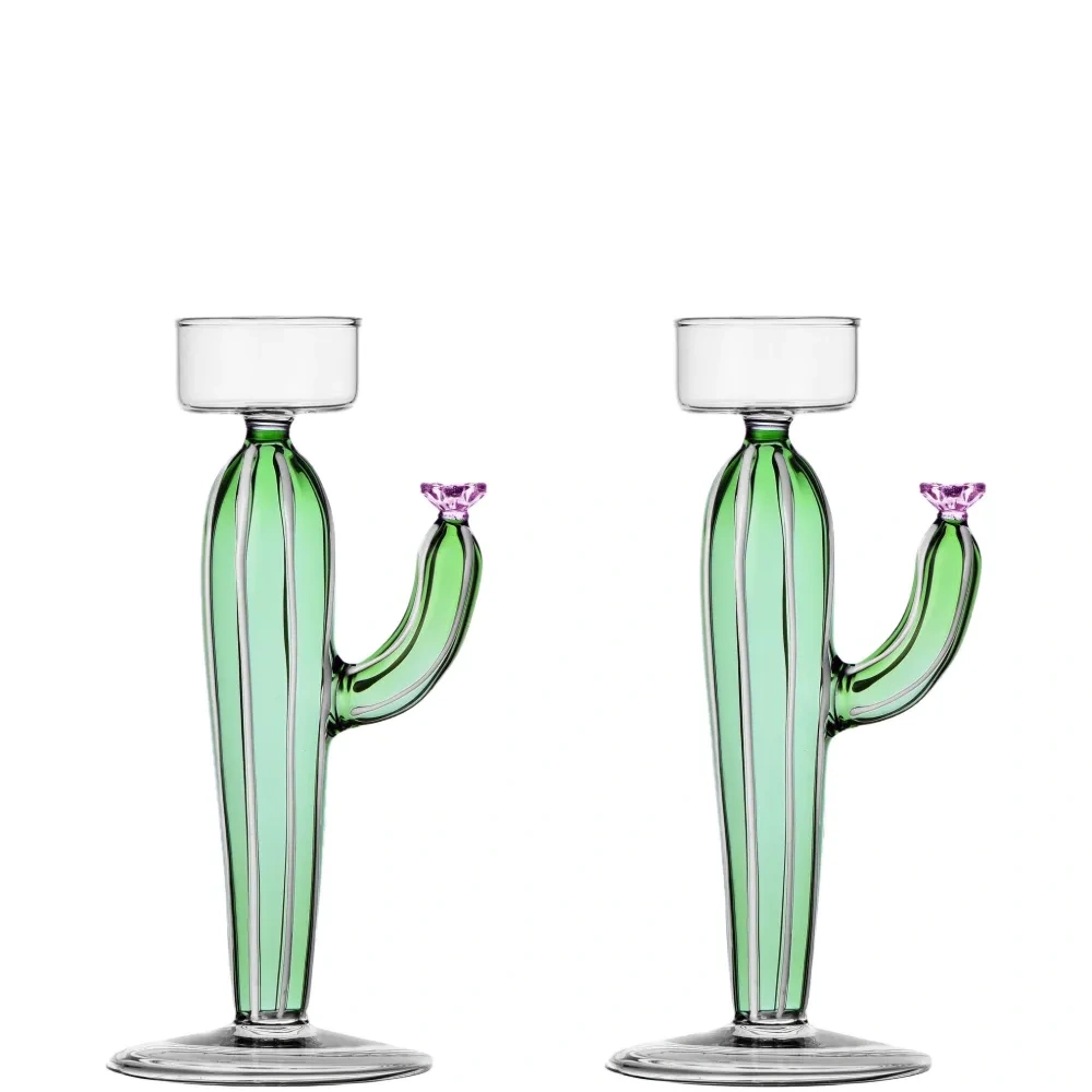 Набор Desert Plants из двух подсвечников