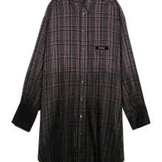 Клетчатое платье