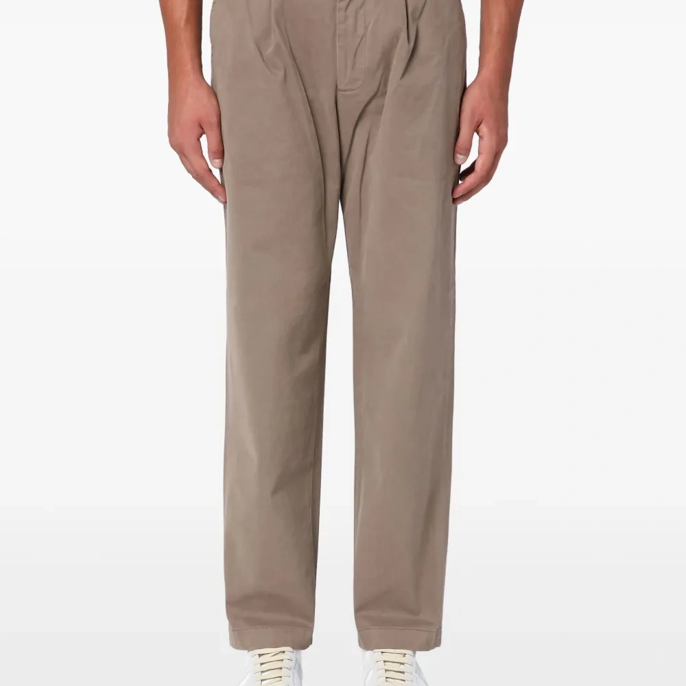 Однотонные брюки