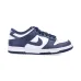 Dunk Low "White/Midnight Navy" sneakers
